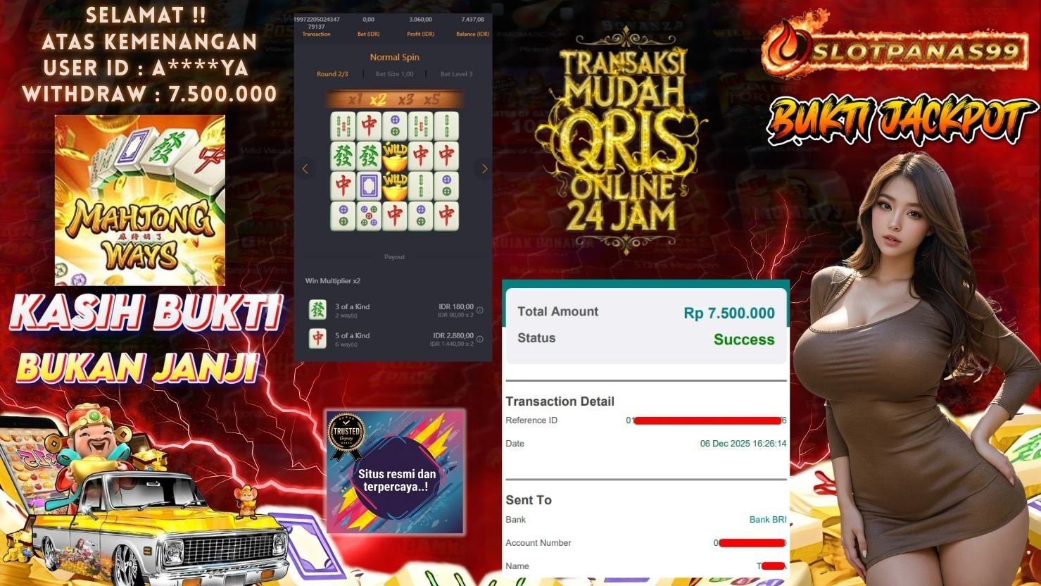 SLOTPANAS99 JACKPOT SLOT MAHJONG WAYS